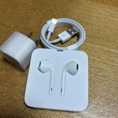 Apple イヤホンとUSB充電器セット