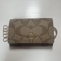 COACH キーケース ブラウン