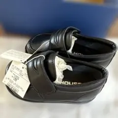 訳あり新品タグ付き未使用ミキハウスコレクションフォーマルシューズ 15.0cm黒