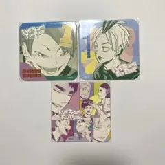 ハイキュー　ファンパーク　アートコースター　3枚