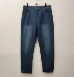 フェリシモ リブインコンフォート デニムパンツ ジーンズ インディゴ LLTのサムネイル