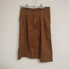 earth music & ecology キャメル スカート S
