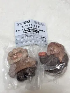 ガチャ たかはたまさお 木彫り風 フィギュアコレクション 柿どうぞ熊 南極熊