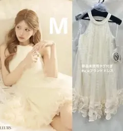 アイボリーM fm4381ローブドフルールキャバドレスAngelR IRMA系 - メルカリ