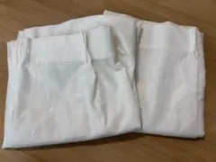 ホワイト レースカーテン 2枚セット
