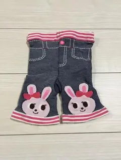 試着のみ　MIKI HOUSE うさこ 5分丈パンツ 80cm