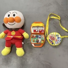 大人気❤️アンパンマンぬいぐるみ＆おもちゃセット ポシェット付き まとめ売り❤️