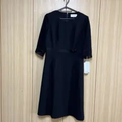 ダグ付きブラックフォーマルワンピース11AR