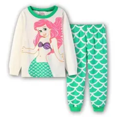 キッズ パジャマ 長袖 女の子 100 上下セット ルームウェア 翌日発送 新品