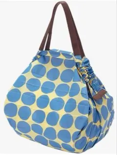 【新品　未使用】Shupatto シュパッとコンパクト　エコバッグ　ドット　M