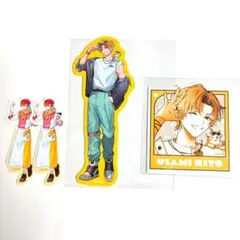 にじさんじ 宇佐美リト ステッカー フレークシール 三ミ一体 マリオンクレープ