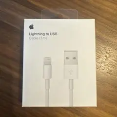 Lightning to USB Cable (1m)