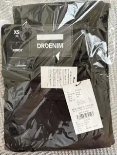 新品タグ付きDR.DENIM ドクターデニム LEROY スキニーパンツ 黒XS