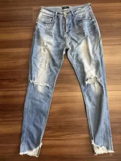 JEANASiSジーナシス⭐︎ダメージデニム