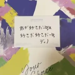 SEVENTEEN svt 2020 メッセージ トレカ ディノ