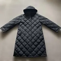 パフテックロングコートリラックスフィット　ブラック　Lサイズ