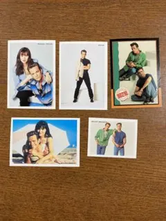 ビバリーヒルズ90210 ステッカー4枚　カード1枚のセット