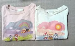 アンパンマン Tシャツ2枚セット 90