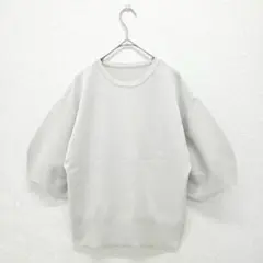 センスオブプレイス トップス カットソー チュニック バルーン袖 ホワイト Fのサムネイル