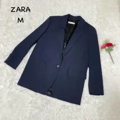 ザラ【M】タグ付き　テーラードジャケット　フォーマル　ポケット付き　シングル