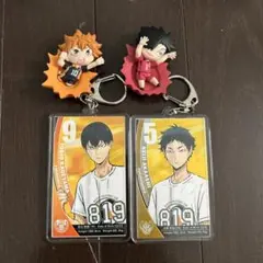 ハイキュー!! キャラクターキーホルダー、マグネットセット