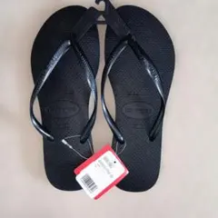 Havaianas ビーチサンダル ブラック 39-40 新品のサムネイル