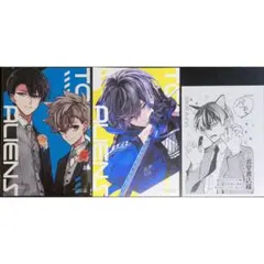 東京エイリアンズ TSUTAYA 特典 ポストカード 天空橋翔 郡司晃