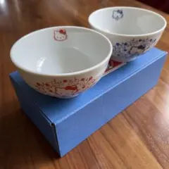 新品・未使用　Helloキティ　ごはん茶碗2個セット