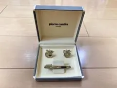 pierre cardin カフス　ネクタイピン　セット　ケース付き