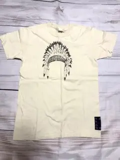【OLD BETTY'S】オールドベティーズ インディアン＆マップTシャツ Sのサムネイル