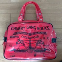 CHUBBY GANG ボストンバッグ レッド　チャビーギャングのサムネイル