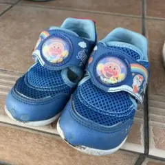 アンパンマン スリッポンシューズ 青　サンダル