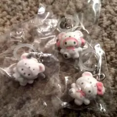 サンリオキャラクターズ めじるしアクセサリー ふわふわスノー