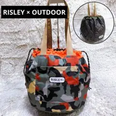 新品未使用】RISLEY ✖️OUTDOORコラボ巾着ショルダーバッグ - メルカリ