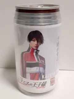 新テニミュ　ラベル缶　ステッカー　徳川カズヤ　小野健斗
