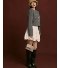 SNIDEL スナイデル バルーンミニスカート 完売品