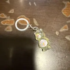 ケアベア　クリアマスコットチャーム　Sparkle Heart Bear