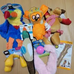 小型犬多頭飼い犬用おもちゃ まとめ売り ぬいぐるみ 引っ張りっこ