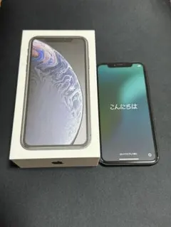 SIMロックなし/美品】iPhone XR ホワイト 64GB バッテリー81 - メルカリ
