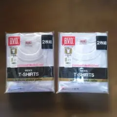 B.V.D. 丸首半袖Tシャツ Lサイズ 2枚