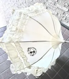 晴雨兼用フリル長傘 白 BABY, THE STARS SHINE BRIGHTのサムネイル