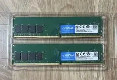 Crucial DDR4 3200 UDIMM 8GB メモリー 2枚セットのサムネイル