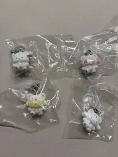 めじるしアクセサリー サンリオキャラクターズ ふわふわスノー　4種セット