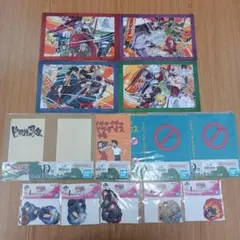 一番くじ　NARUTO　ナルト　ステッカー　色紙　ブックカバー　まとめ売り