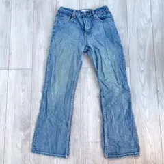 使いやすい✨ライトブルー ストレートデニム　レディース　メンズ　シンプル