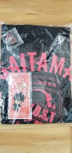 SAITAMA Tシャツ GACKT キーホルダー＆缶バッジ付き
