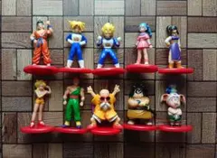 DB：コカ・コーラおまけドラゴンボールフィギュア10点セット