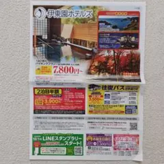 ⑤　静岡　伊東園ホテルズ　　お誕生日割引　伊藤園ホテル
