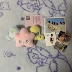K-POP アイドル 星型ぬいぐるみ マスコット トレカ フォトセット
