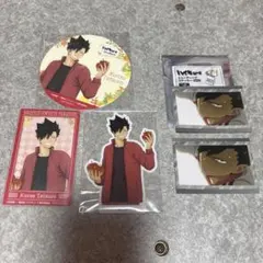ハイキュー　黒尾鉄朗　スイパラコラボ　ステッカー　コースター　特典
